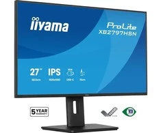 Monitorius iiyama XB2797HSN-B1 ProLite 27" Full HD IPS USB-C Docking LAN