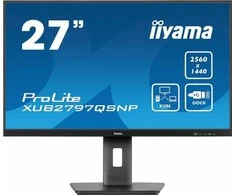 Monitorius IIYAMA XUB2797QSNP-B1 27 colių IPS WQHD 100Hz 300cd/m2 1ms HDMI DP garsiakalbiai