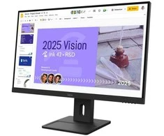 „Lenovo ThinkVision E27Q-40“ verslo monitorius – QHD, 100 Hz, sertifikuotas „ENERGY Star“, TCO 10, TCO Edge 2.1, EPEAT™ Gold