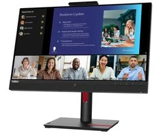 Monitorius Lenovo ThinkVision T24v-30, 60.5 cm (23.8"), 1920 x 1080 pikselių, Full HD, LED, 6 ms, Juodas