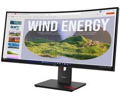Monitorius Lenovo ThinkVision T34WD-40 komputerowy 86,4 cm (34") 3440 x 1440 px Wide Quad HD LED Juodas