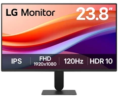 Monitorius LG 24U41YA-B, 61 cm (24"), 1920 x 1080 pikselių, Full HD, 5 ms, Juodas