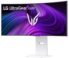 Monitorius LG 34GX90SA-W, 86.4 cm (34"), 3440 x 1440 pikselių, Wide Quad HD, OLED, 1 ms, Baltas
