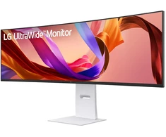 Monitorius LG 49U950A-W, 124.5 cm (49"), 5120 x 1440 pikselių, Dual QHD, LED, 5 ms, Juodas, Baltas