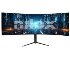 Monitorius Nilox NXM49CRVDC, 124.5 cm (49"), 5120 x 1440 pikselių, Dual QHD, LED, 1 ms, Juodas
