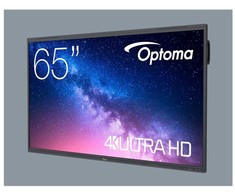 Monitorius Optoma 5653RK, 165,1 cm (65"), 400 cd/m², 3840 x 2160 pikselių, 4K „Ultra HD“, „Direct-LED“, 5000:1