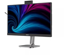 Monitorius Philips MT 27" 27B2U4601H - 2560x1440, IPS, 120Hz, HDMI, DP, USBhub, USB-C, PD, RJ45, Repro, Pivot, Webkamera