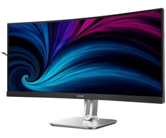 Monitorius Philips 5000 series 34B2U5900C/00, 86.4 cm (34"), 5120 x 2160 pikselių, WUHD, LCD, 2 ms, Pilkas