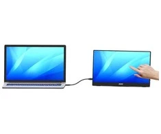 Port Designs PORT CONNECT Nomad Monitorius, Full HD LCD, 15.6", Jutiklinis ekranas, IPS Panel