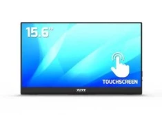 Port Designs PORT CONNECT Nomad Monitorius, Full HD LCD, 15.6", Jutiklinis ekranas, IPS Panel