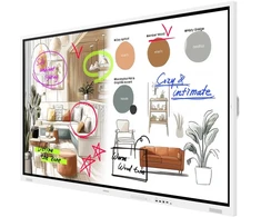 Monitorius Samsung Flip WM85FX - 216 cm (85") Klasa przekątnej WMFX Series wyświetlacz LCD su podświetleniem LED - Edukacja / Biznes - zintegrowana interaktywna tablica - Jutiklinis ekranas (Multitouch) - Tizen OS - 4K UHD (2160p) 3840 x 2160 - Szaro-Baltas