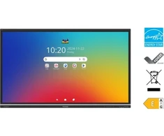 Monitorius „Viewsonic IFP7551“ ekranas, 190,5 cm (75"), 1428,48 x 803,52 mm, 500 cd/m², 1,07 milijardo spalvų, 3840 x 2160 pikselių, TFT LCD