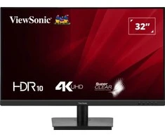 Monitorius Viewsonic VA VS19992, 81.3 cm (32"), 3840 x 2160 pikselių, 4K Ultra HD, LED, 4 ms, Juodas