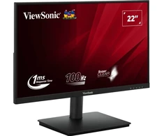Monitorius Viewsonic VA220-H, 55.9 cm (22"), 1920 x 1080 pikselių, Full HD, LED, 1 ms, Juodas