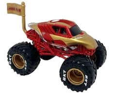 „Monster Jam“ – 1:64 „Marvel“ vienetų pakuotė – Geležinis žmogus (6071332)