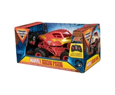Valdoma žaislinė mašinėlė MARVEL Monster Jam 1:24 RC Iron Man