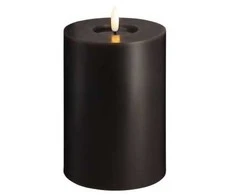 „Moods &amp; More“ LED kolonėlė su anglies spalvos lydymosi efektu – Ø 9,9 cm x A 15 cm