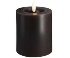 „Moods &amp; More“ LED kolonėlė su anglies spalvos lydymosi efektu – Ø 7,4 cm x A 10 cm