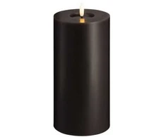 „Moods &amp; More“ LED kolonėlė su anglies spalvos lydymosi efektu – Ø 9,9 cm x A 20 cm