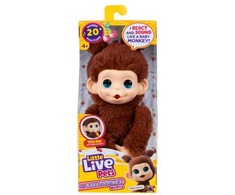 Little Live Pets - Mano mažylė mini beždžionėlė ruda vyšnia (26765)