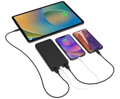 „Mophie Essentials“ įkroviklis 20K, 20000 mAh, juodas