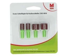 Moser – 2 didelės / 2 mažos šlifuoklio pakaitinės galvutės (640.9355)