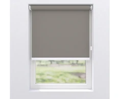 „MotionBlinds“ belaidės elektrinės tamsinančios roleto užuolaidos, 100 x 190 cm, pilkos