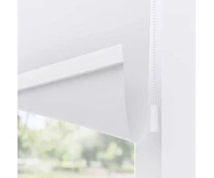 „MotionBlinds“ belaidės elektrinės tamsinančios roleto užuolaidos, 150 x 190 cm – baltos