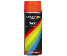 Motip Fluorescenciniai purškikliai, raudoni/oranžiniai, 400 ml.