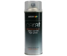 Motip Carat skaidrus blizgus lakas, 400 ml.