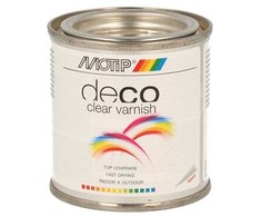 Motip „Deco Satin Matt“ skaidrus lakas, 100 ml skardinė