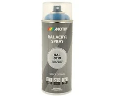 Motip Ral 5019 blizgi kaprio mėlyna