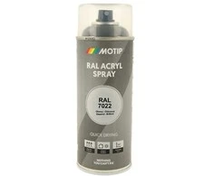 Motip Ral 7022 blizgi pilka