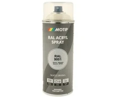 Motip Ral 9001 high gloss cream baltas