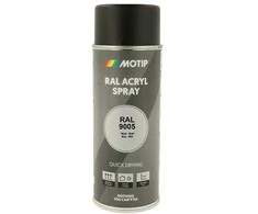 Motip Ral 9005 matinė tamsiai juoda