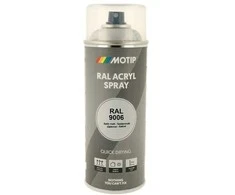 Motip Pramoniniai Ral 9006 blizgūs dažai 400 ml