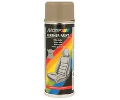 Motip Aerozoliniai dažai Leather&amp;Vinyl 200ml, smėlio/pilkos spalvos, odai