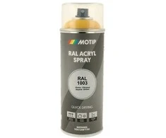 Motip Ral 1003 blizgi geltona spalva