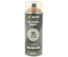Motip Ral 1011 blizgi ruda smėlio spalva