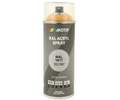 Motip Ral 1017 blizgi šafrano geltona spalva