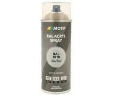 Motip Ral 1019 blizgi pilkai smėlio spalvos
