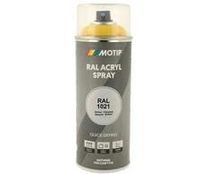 Motip Ral 1021 blizgi geltona