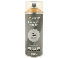 Motip Ral 1028 blizgi melioninė geltona