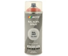 Motip Ral 2001 blizgi raudona oranžinė