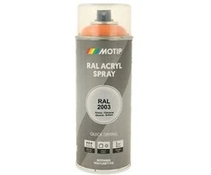 Motip Ral 2003 blizgi pastelinė oranžinė spalva