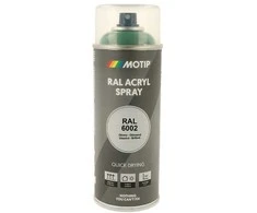 Purškiami dažai MOTIP Purškiklis paint RAL 6002 blizgūs 400ml, Motip