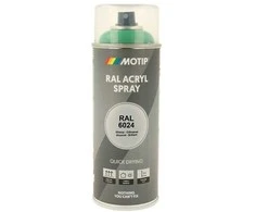 Motip Ral 6024 blizgi eismo žalia spalva