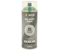Motip Ral 6032 blizgi žalia spalva