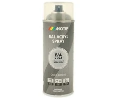 Motip Ral 7023 blizgi betono pilka spalva