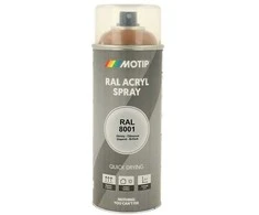 Motip Ral 8001 blizgi ochra ruda